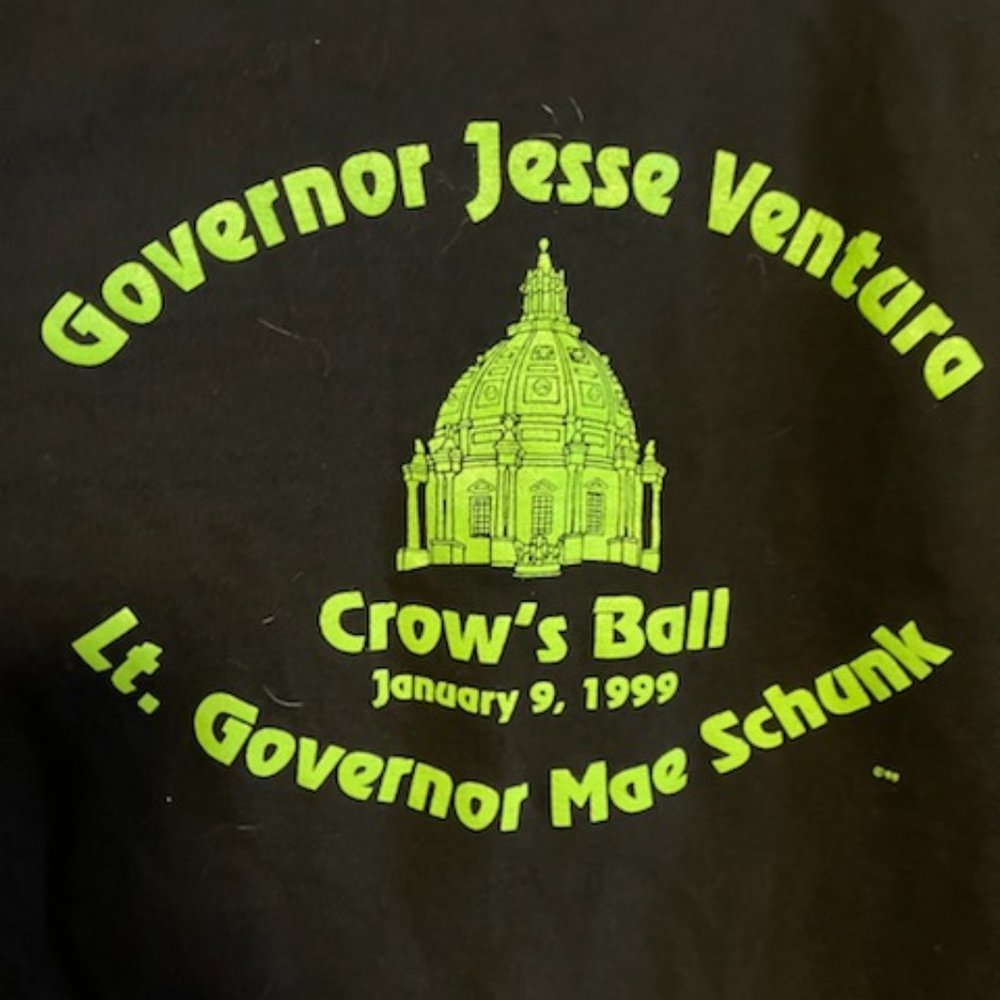 T-Shirt for Governor Jesse Ventura's "Crow's Ball"